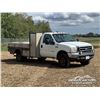 Image 2 : 2004 FORD F350 XLT SINGLE CAB FLATBED TRUCK
