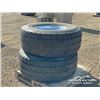 Image 3 : (2) MICHELIN 445/65R22.5 TIRES W/ALUMINUM RIMS