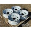 Image 1 : (4) 15 IN. 5 BOLT RIMS