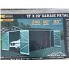 Image 1 : TMG 13 X 20 FT. GARAGE METAL SHED