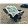 Image 2 : 2 WHEEL FEED BUCKET, HORSE TACK & BLANKETS
