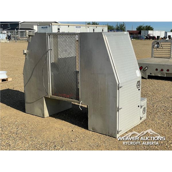 ALUMINUM TRUCK STORAGE CABINET