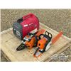 Image 2 : HONDA EV2000I GENERATOR & (2) CHAINSAWS