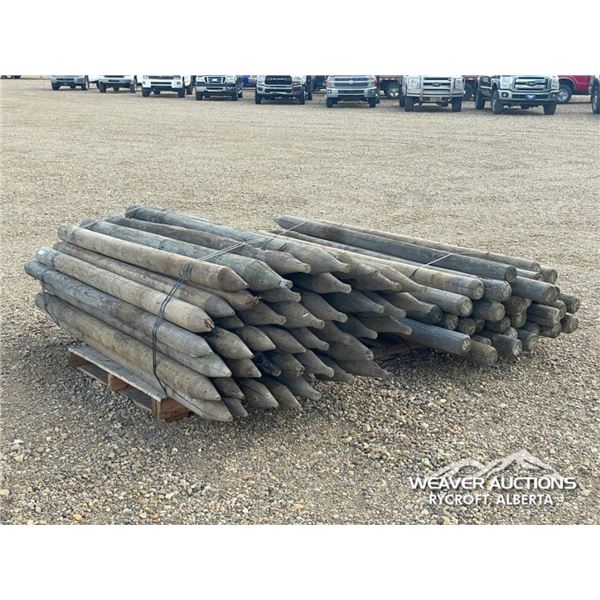 BUNDLE OF FENCE POSTS