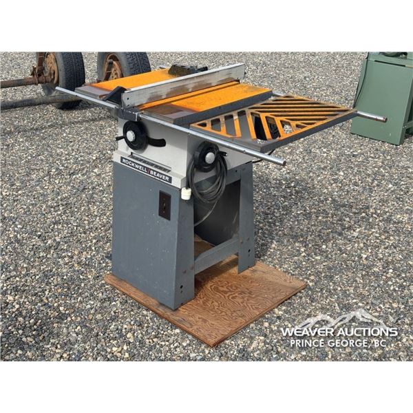 ROCKWELL BEAVER TABLE SAW