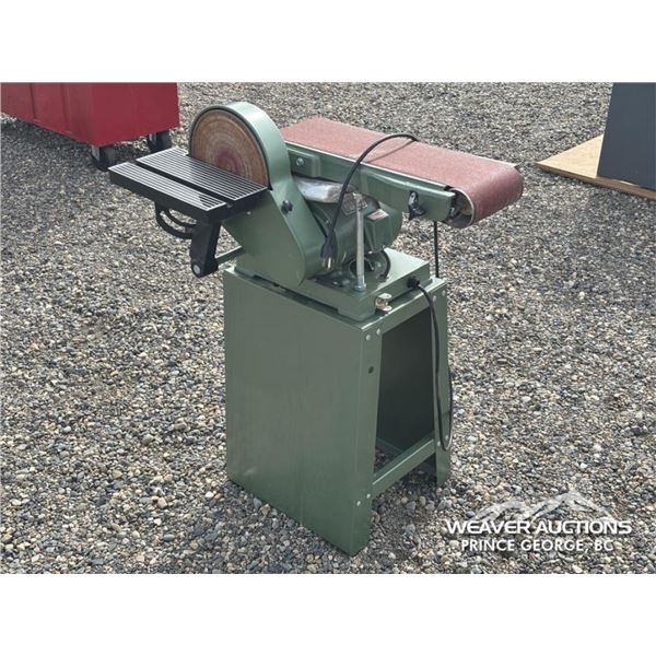 6 IN. BELT 9 IN. DISC SANDER W/ SAW DUST VACUUM
