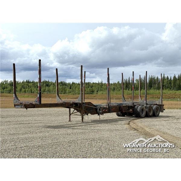 2000 ANSER 50 FT. TRIDEM HAYRACK LOG TRAILER