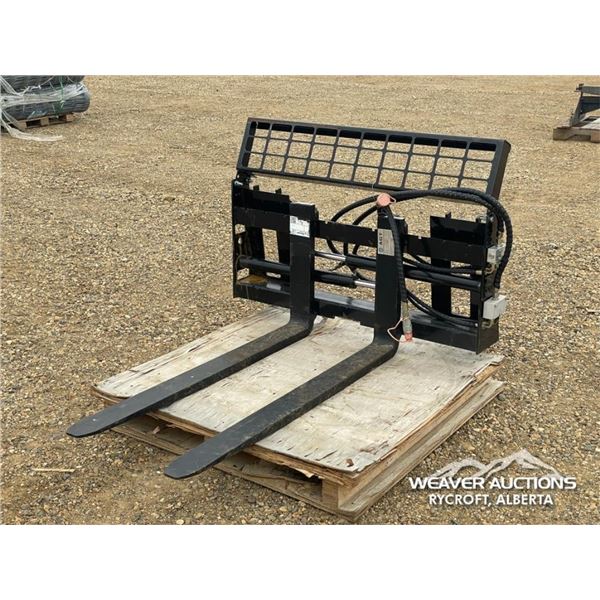AGT 4 FT. HYDRAULIC SKID STEER PALLET FORKS
