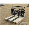 Image 1 : AGT 4 FT. HYDRAULIC SKID STEER PALLET FORKS