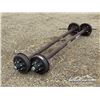 Image 1 : (2) TRAILER AXLES