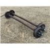 Image 2 : (2) TRAILER AXLES