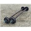 Image 3 : (2) TRAILER AXLES