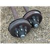 Image 5 : (2) TRAILER AXLES