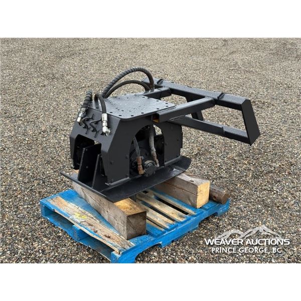 CUSTOM SKIDSTEER POST POUNDER