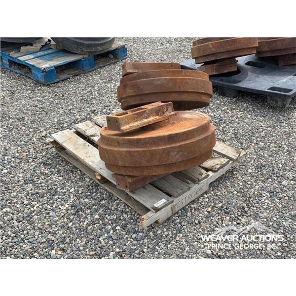 (2) IDLER WHEELS