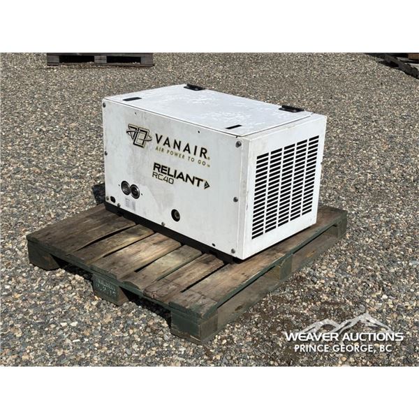 VANAIR RELIANT RC-40 AIR COMPRESSOR