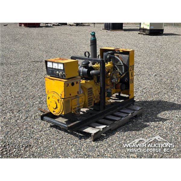 1990 STAMFORD 20 KW DIESEL GENERATOR
