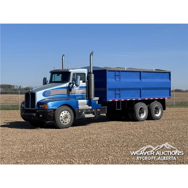 1990 KENWORTH T600AII T/A GRAIN TRUCK