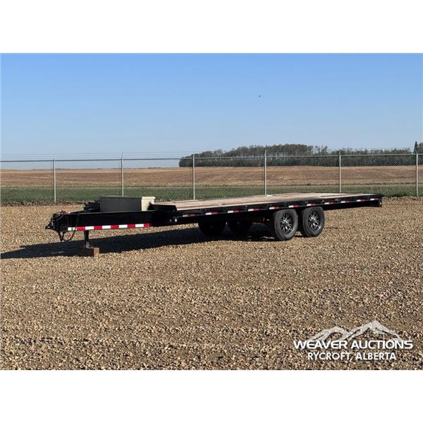2015 BIG TEX 22 FT T/A DECK OVER TRAILER