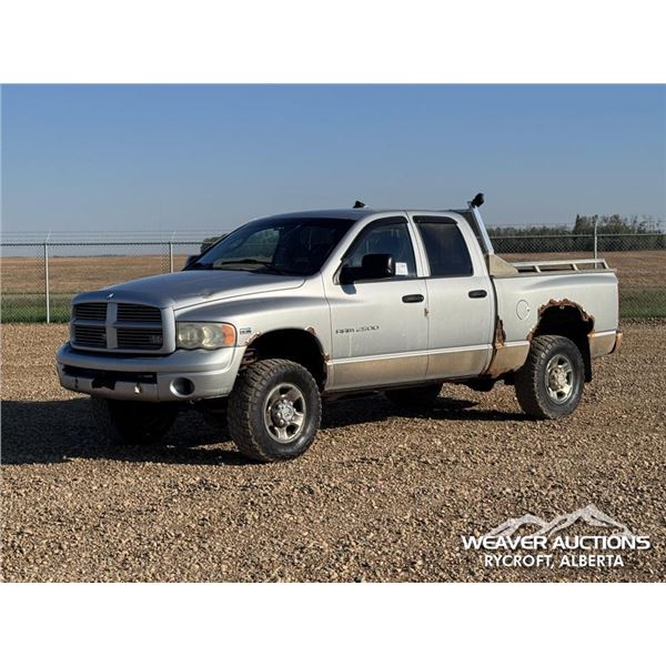 2003 DODGE RAM 2500 CREW CAB PICKUP