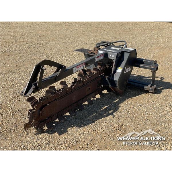 LOWE BOBCAT X21 SKID STEER TRENCHER