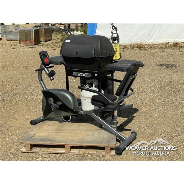 FREE SPIRIT 594 EXERCISE BIKE W/STERLING BARBEQUE