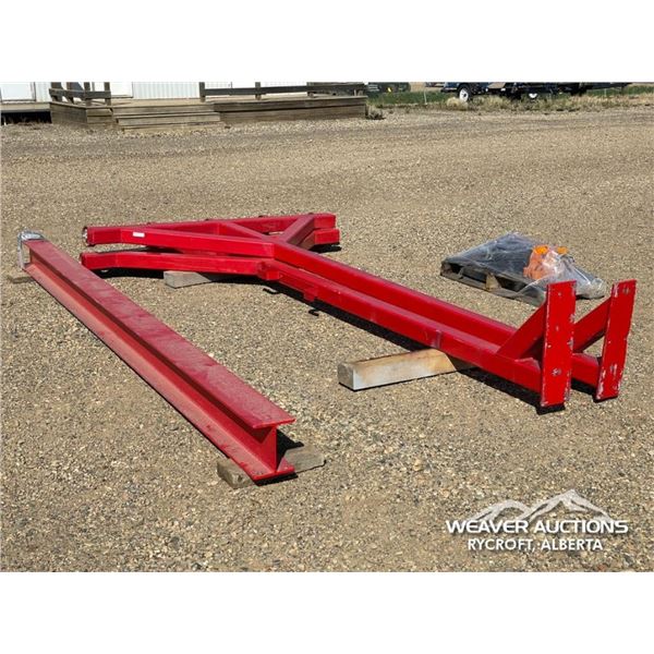 3000 LB. GANTRY CRANE W/TROLLIE AND WINCH