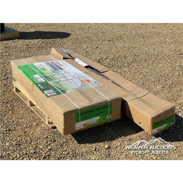 12 X 8 FT. POLYCARBONATE GREENHOUSE