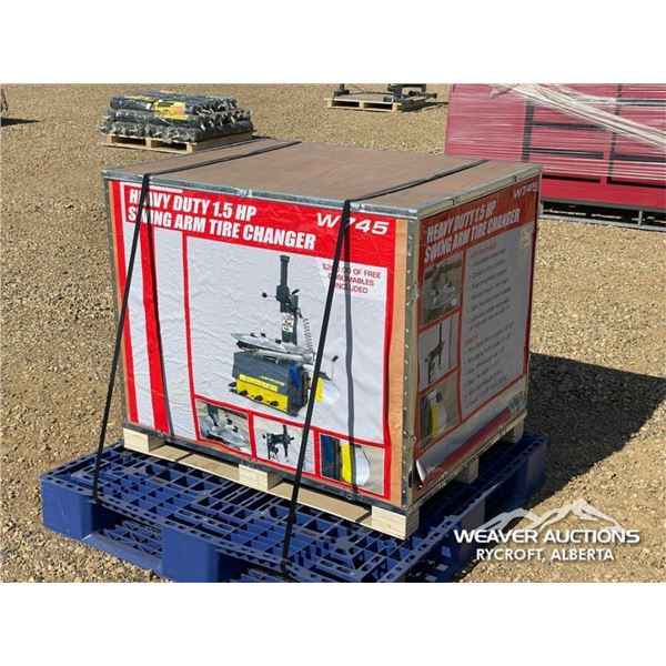 HEAVY DUTY 1.5 HP SWING ARM TIRE CHANGER