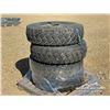 Image 3 : (4) MICHELIN 9.00R16 TIRES & RIMS