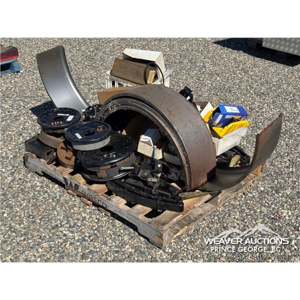 TRAILER FENDERS & BRAKES W/ HITCH RECIEVERS