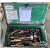 Image 7 : TOOL BOX, ELECTRIC DRILL & ANGLE GRINDER