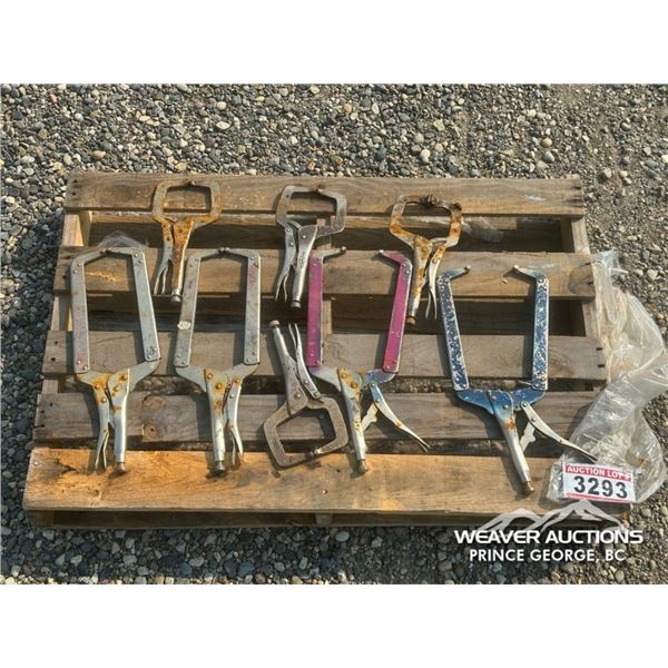 (8) VISE GRIPS