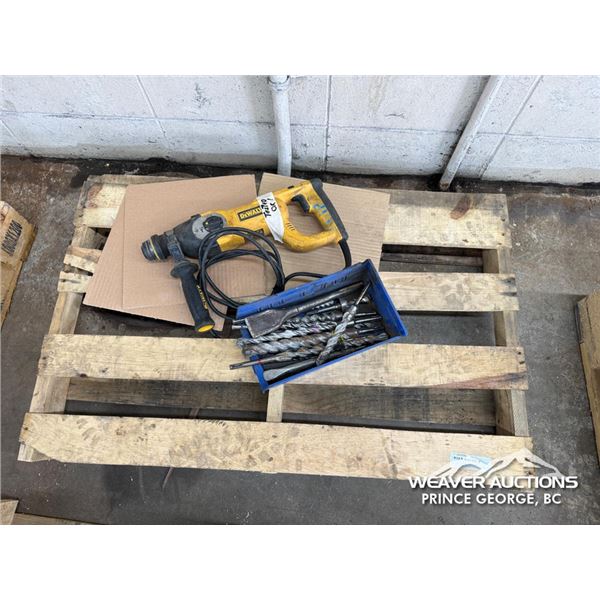 DEWALT HAMMER DRILL & BITS