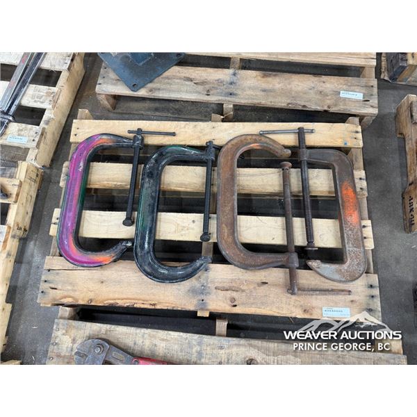 (4) C-CLAMPS