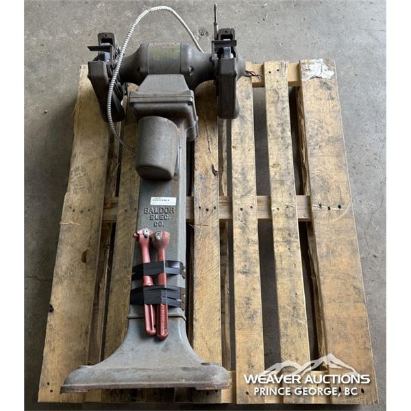BALDOR ELECTRIC PEDESTAL GRINDER