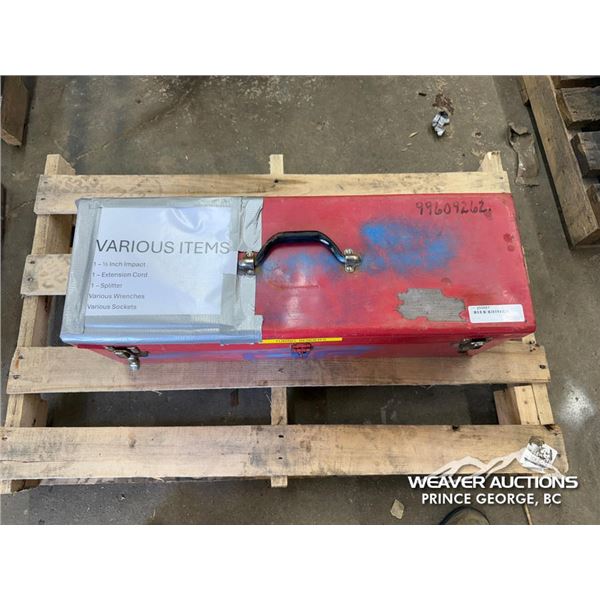 TOOL BOX, MAKITA ELECTRIC IMPACT & WRENCHES