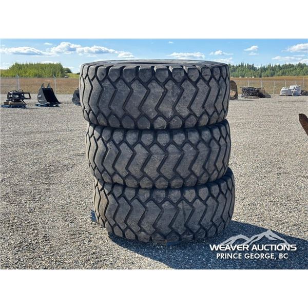 (3) 23.5R25 TIRES