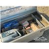 Image 9 : (2) TRUCK TOOL BOXES W/MISC VEHICLE PARTS