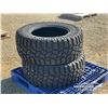 Image 2 : (2) MILEKING 37X13.50R20 TIRES
