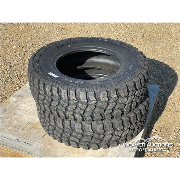 (2) MILEKING 255/75R17 TIRES