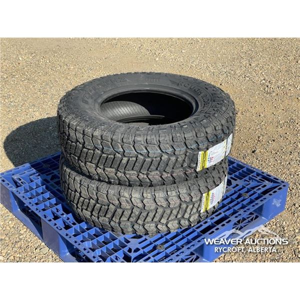 (2) ZWARTHZ 285/70R17 TIRES