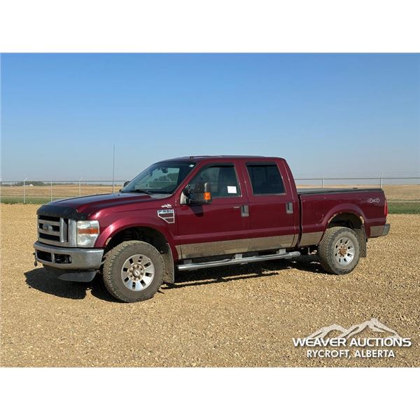 2008 FORD F350 XLT CREW CAB PICKUP