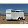Image 1 : 2001 STAMPEDE 16 FT. T/A LIVESTOCK TRAILER