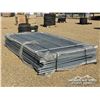Image 1 : QTY OF 6 X 12 FT. SITE FENCE PANELS