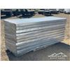 Image 4 : (10) 3.2 X 8 FT. INSULATED STEEL PANELS