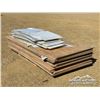 Image 3 : QTY OF 4 X 8 FT. PLYWOOD W/POLYCARBONATE SHEETS