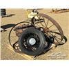 Image 2 : (12) ANTIQUE STEEL WHEELS