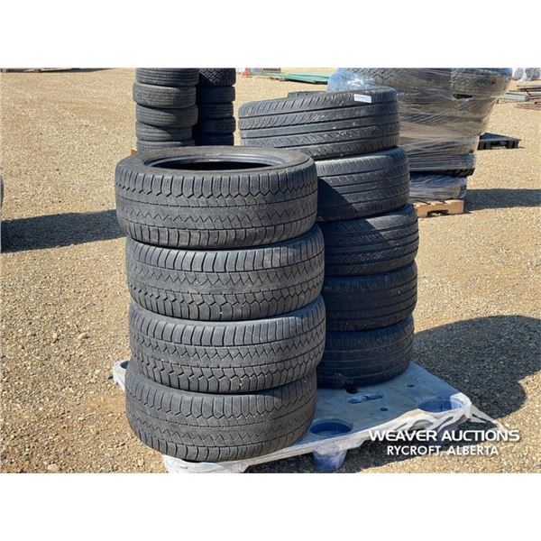 (9) MISC TIRES