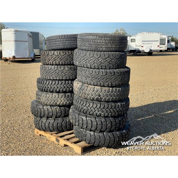 (14) MISC TIRES